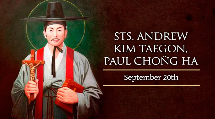 Sts. Andrew Kim Taegon, Paul Choñg Ha
