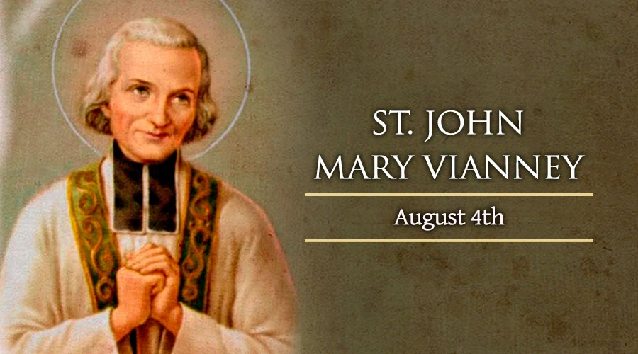 Saint St. John Mary Vianney with Short Biography - Paperstock Holy