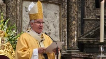 Archbishop José Ángel Saiz Meneses of Seville, Spain.