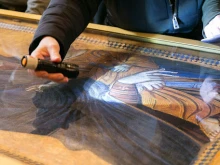 The Salus Populi Romani was checked by Vatican art restorers Jan. 20, 2022.