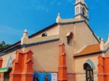 Marian shrine in Mariamabad, Pakistan.