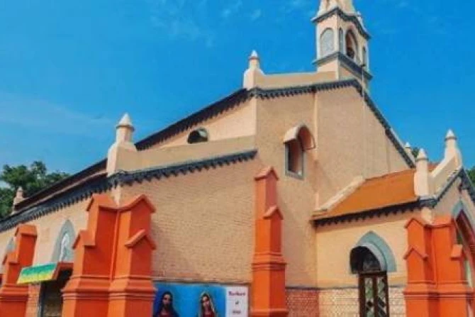 Marian shrine in Mariamabad, Pakistan