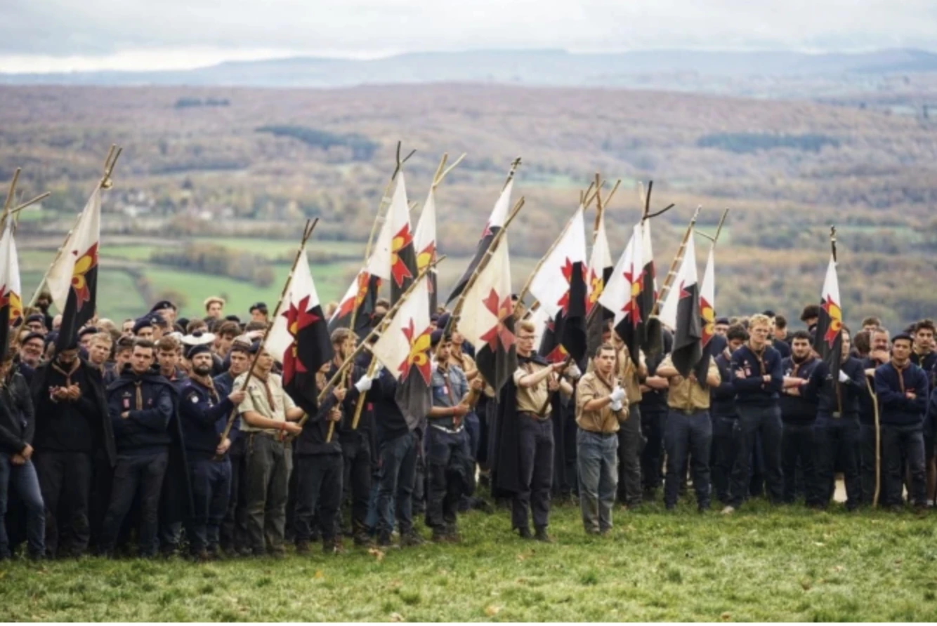 Thousands of European scouts make pilgrimage to France