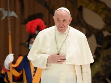 Pope Francis’ general audience in the Paul VI Hall at the Vatican, Oct. 6, 2021.