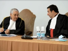 A hearing in the Vatican finance trial on Nov. 17, 2021.
