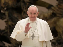 Pope Francis’ general audience in the Paul VI Hall at the Vatican, Feb. 9, 2022.