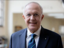 Carl Anderson, pictured at the Angelicum in Rome on March 17, 2022.