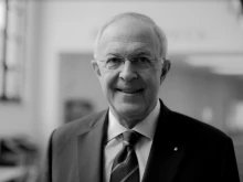 Carl Anderson, former Supreme Knight of the Knights of Columbus, at the Pontifical University of Saint Thomas Aquinas in Rome, March 17, 2022.