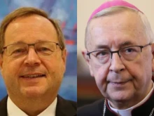 Bishop Georg Bätzing and Archbishop Stanisław Gądecki.