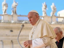 Pope Francis’ general audience in St. Peter’s Square, May 25, 2022.