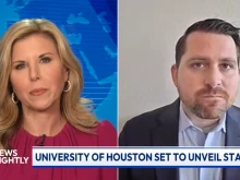 Texas Right to Life President John Seago speaks to “EWTN News Nightly” anchor Tracy Sabol on Tuesday, Feb. 27, 2024.