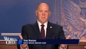 Trump Administration Border Czar Tom Homan speaks to Raymond Arroyo on "The World Over," Thursday, Dec. 11, 2025