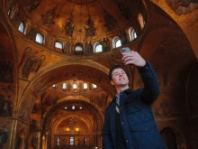 Catholic actor David Henrie in the new docuseries “Seeking Beauty.”