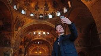 Catholic actor David Henrie in the new docuseries “Seeking Beauty.”