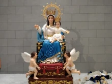 The statue of Our Lady of Arabia will be a focal point of Bahrain’s new cathedral.