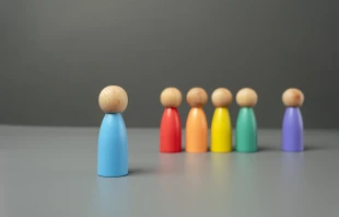 The number of young Americans who are self-identifying as transgender or nonheterosexual declined in 2024 and 2025, according to an Oct. 10, 2025, report. Credit: Andrii Yalanskyi/Shutterstock