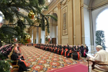 2022 12 22 Pope Francis speaking to the Roman Curia at the Vatican223