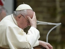 Pope Francis at the Wednesday general audience on Dec. 28, 2022.