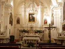 The Shrine of Santa Maria della Consolazione in Deliceto, Italy, where St. Alphonsus Liguori was inspired to write and compose the famous Italian Christmas carol, “Tu Scendi dalle Stelle,” in 1744.