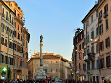 The office of Propaganda Fide, near Rome’s Spanish Steps.