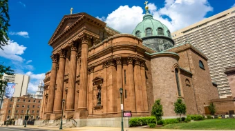 The Cathedral Basilica of Sts. Peter and Paul in Philadelphia.