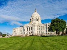 The Minnesota state capitol in St. Paul.