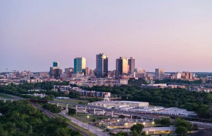 The skyline of Fort Worth, Texas. Credit: 21 Aerials/Shutterstock