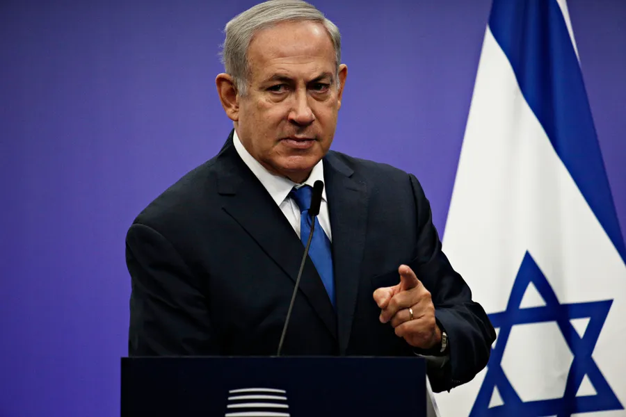  Prime Minister Benjamin Netanyahu at a 2017 press conference. ?w=200&h=150