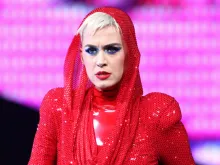 Katy Perry, a signatory of the Planned Parenthood petition, performs in concert at Madison Square Garden. 