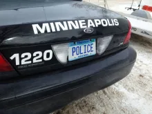 Minneapolis Police Department patrol car. 
