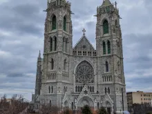 Cathedral Basilica of the Sacred Heart in Newark, New Jersey. 