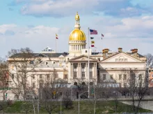 New Jersey state capitol building in Trenton. Paul Brady Photography / Shutterstock
