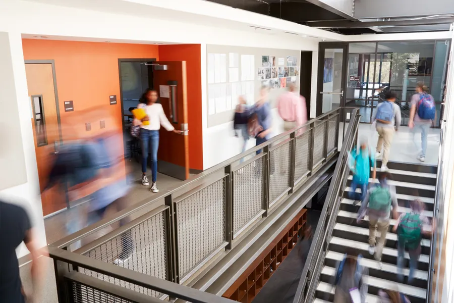 Busy School Corridor During Recess. Image via Shutterstock.?w=200&h=150