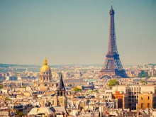 View of Paris, France. Via Shutterstock