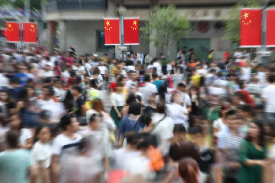 Crowds in Shenzhen, China. ?w=200&h=150