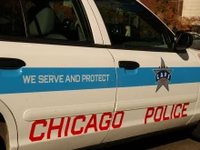 Chicago police car. 