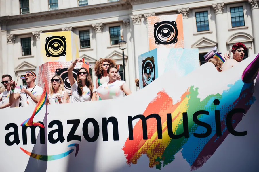 Amazon workers at London Pride Parade. ?w=200&h=150