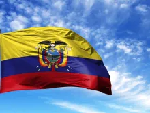 The flag of Ecuador. 