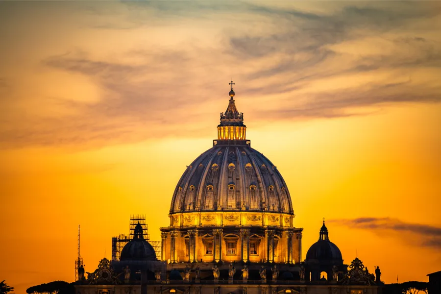 St. Peter's Basilica, Vatican City, at sunset. ?w=200&h=150