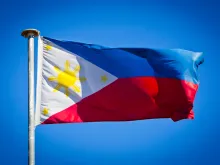 National Flag of the Philippines. 