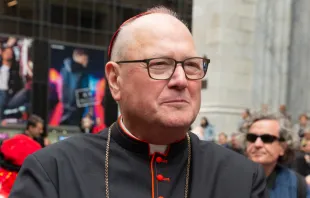 Cardinal Timothy Dolan attends Columbus Day parade in New York City. lev radin / Shutterstock