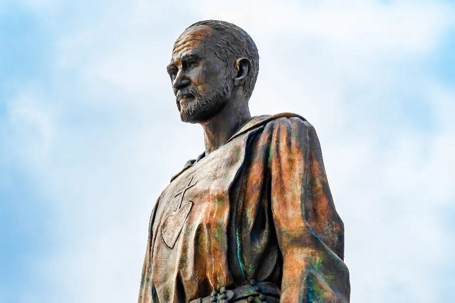 A statue of Bl. Charles de Foucauld in Strasbourg, France.?w=200&h=150