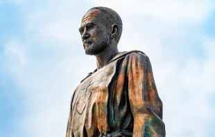 A statue of Bl. Charles de Foucauld in Strasbourg, France. PhotoFires/Shutterstock