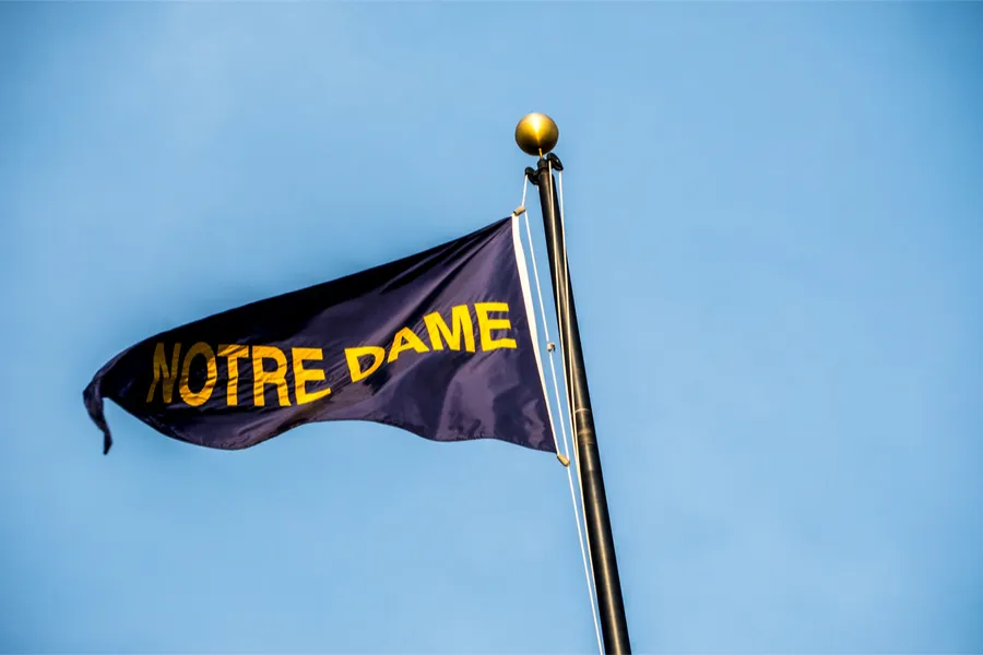Flag above Notre Dame Stadium, South Bend, In. ?w=200&h=150