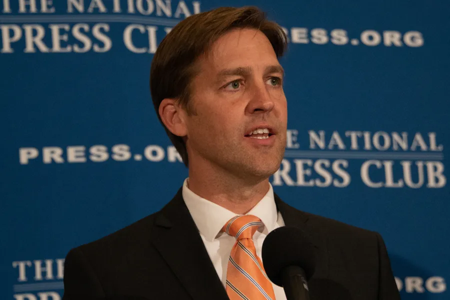 Senator Ben Sasse, who introduced the resolution in the Senate, pictured at the National Press Club, Oct. 2018. ?w=200&h=150