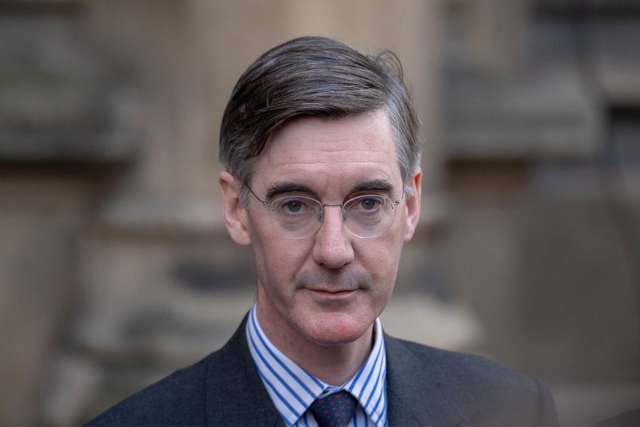Jacob Rees-Mogg MP, outside the Palace of Westminster, Oct. 2018. Via Shutterstock?w=200&h=150