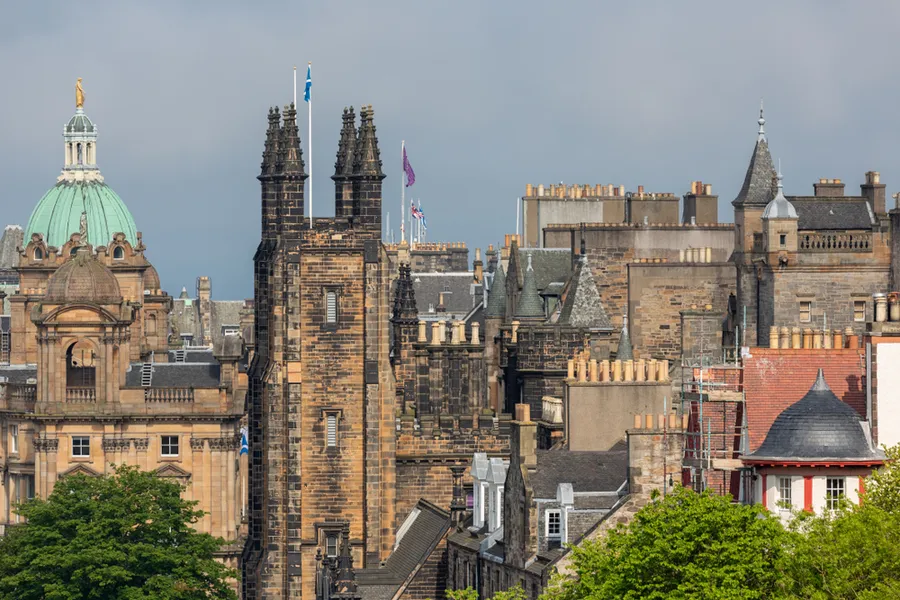Edinburgh city center, Scotland. Via Shutterstock.?w=200&h=150