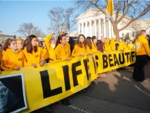 March for Life in Washington, DC on January 18, 2019. 