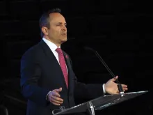 Matt Bevin speaking at the Conservative Political Action Conference at Liberty University, 2019. 