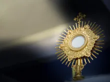 Adoration to the Blessed Sacrament.